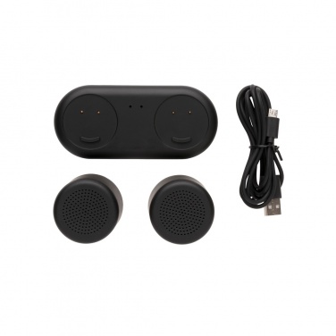 Logo trade promotional merchandise picture of: Double induction charging speaker