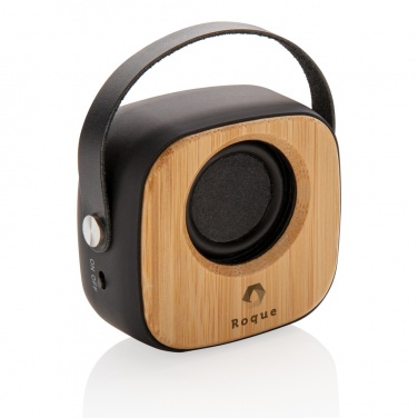 Logotrade corporate gift picture of: Bamboo 3W Wireless Fashion Speaker