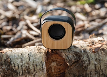Logotrade corporate gifts photo of: Bamboo 3W Wireless Fashion Speaker