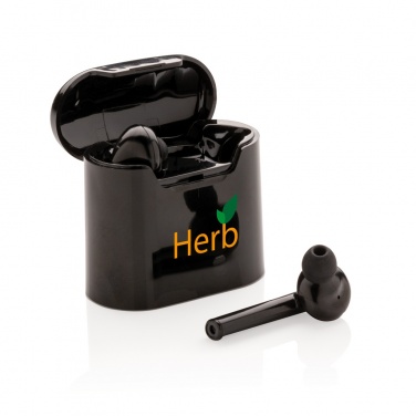 Logotrade corporate gifts photo of: Liberty wireless earbuds in charging case