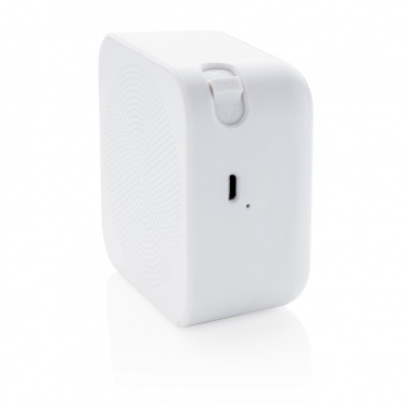 Logo trade corporate gifts picture of: 3W antimicrobial wireless speaker