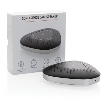 Logo trade promotional giveaways picture of: Conference call speaker