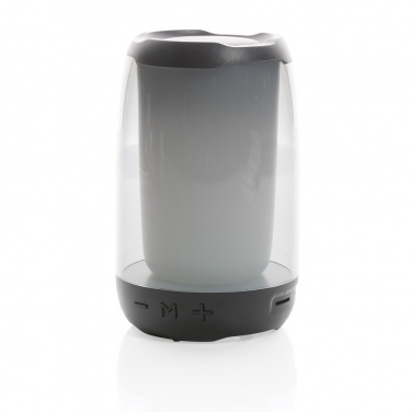 Logo trade corporate gifts image of: RCS recycled plastic Lightboom 5W speaker