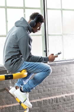 Logotrade promotional giveaway image of: Urban Vitamin Palo Alto RCS rplastic headphone