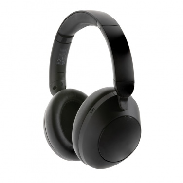 Logotrade promotional giveaway image of: Urban Vitamin Cupertino RCS rplastic ANC headphone
