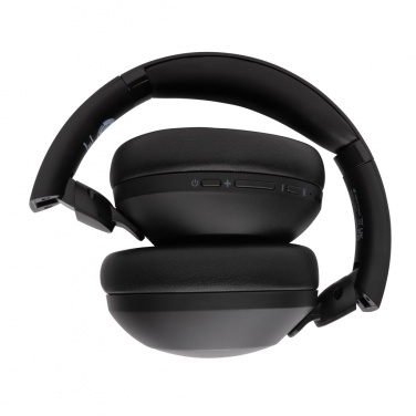 Logo trade promotional gifts picture of: Urban Vitamin Cupertino RCS rplastic ANC headphone