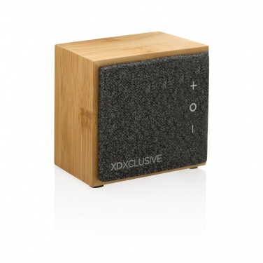 Logotrade promotional product picture of: Wynn 5W bamboo wireless speaker