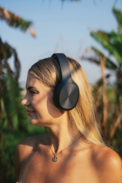 Logotrade promotional merchandise picture of: RCS recycled plastic JAM wireless headphone