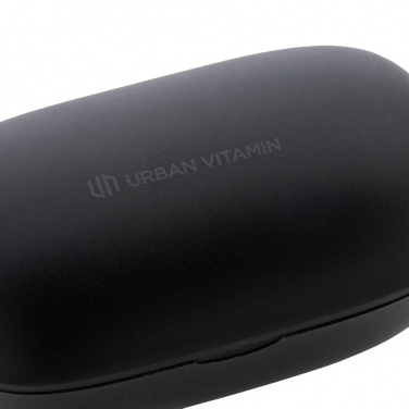 Logo trade promotional gifts image of: Urban Vitamin Palm Springs RCS rplastic ENC earbuds