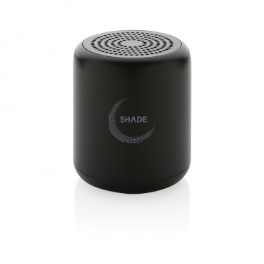 Logo trade business gifts image of: RCS certified recycled plastic 5W Wireless speaker