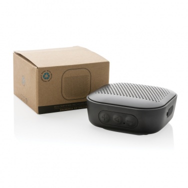 Logo trade promotional gifts picture of: RCS recycled plastic Soundbox 3W speaker