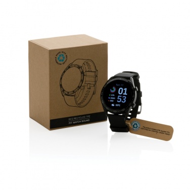 Logotrade advertising product picture of: RCS recycled TPU Fit Watch round