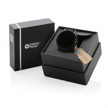 Logo trade promotional gifts image of: Swiss Peak RCS recycled TPU Watch