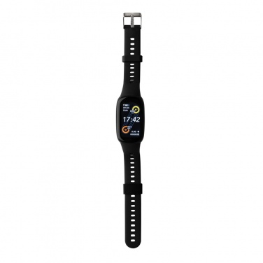 Logo trade promotional giveaways image of: RCS recycled TPU  activity watch 1.47'' screen with HR