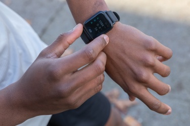 Logo trade promotional giveaway photo of: RCS recycled TPU Fit Watch