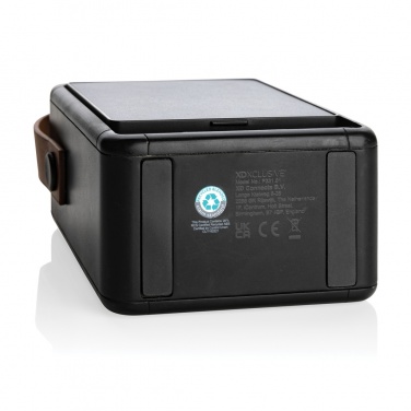 Logotrade corporate gift picture of: Skywave RCS recycled plastic solar speaker 12W