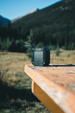 Logotrade promotional merchandise image of: 3W RCS recycled plastic wireless sunwave solar speaker