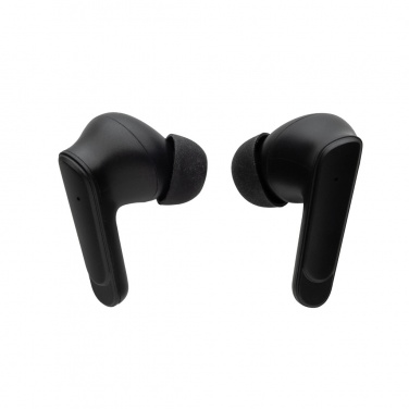 Logo trade corporate gifts image of: Prolink RCS recycled plastic hybrid ANC/ENC earbud