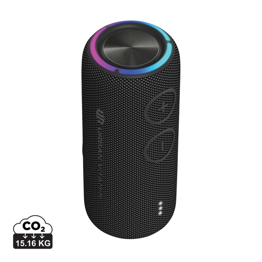 Logo trade promotional products image of: Urban Vitamin Pacific Grove RCS rplastic 30W speaker IPX7