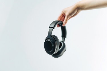 Logotrade advertising product image of: Irvine RCS recycled and repairable ANC wireless headphone