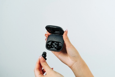Logotrade promotional giveaways photo of: Lakewood RCS recycled and repairable wireless earbuds