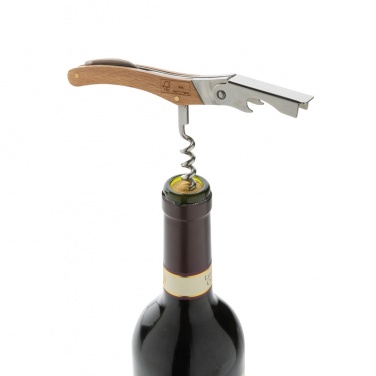 Logo trade corporate gift photo of: Wooden Corkscrew