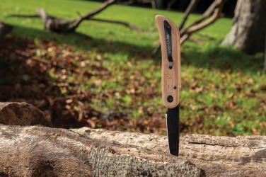 Logo trade business gifts image of: Nemus Luxury Wooden knife with lock