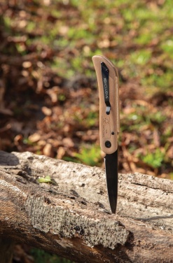 Logotrade corporate gift picture of: Nemus Luxury Wooden knife with lock
