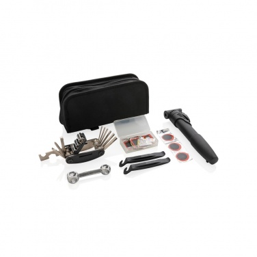 Logo trade promotional giveaways image of: Bike repair kit set 17 pcs