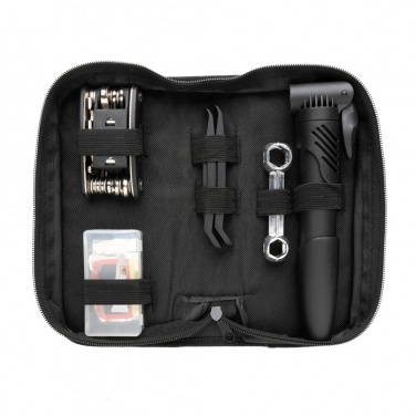 Logo trade promotional giveaways image of: Bike repair kit set 17 pcs