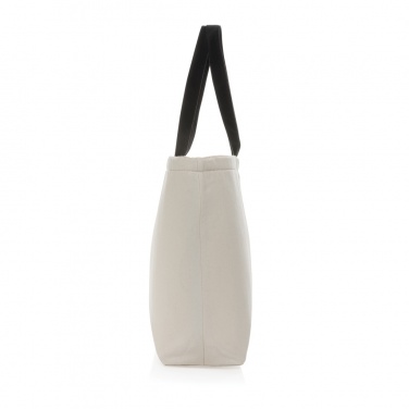 Logo trade promotional giveaways image of: Impact Aware™ 285 gsm rcanvas large cooler tote undyed