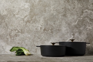 Logo trade business gifts image of: Ukiyo cast iron pan medium