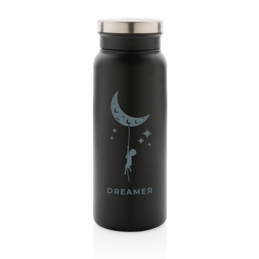 Logo trade promotional product photo of: RCS Recycled stainless steel vacuum bottle 600ML