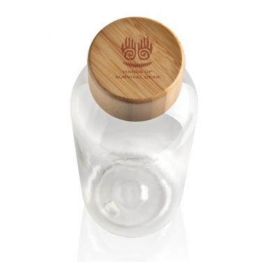 Logotrade business gifts photo of: RCS RPET bottle with bamboo lid
