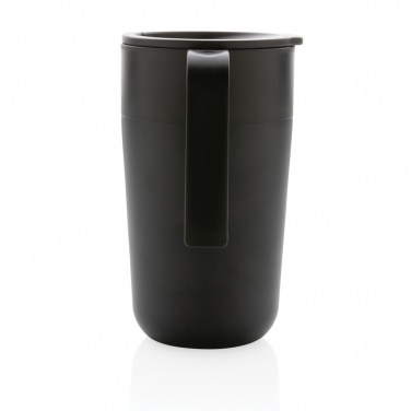 Logo trade corporate gifts picture of: GRS Recycled PP and SS mug with handle
