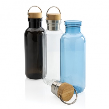 Logotrade business gift image of: RCS RPET bottle with bamboo lid and handle