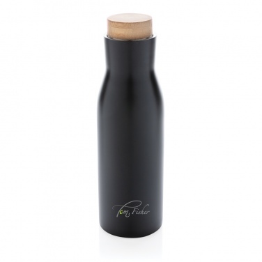 Logo trade promotional items image of: Clima leakproof vacuum bottle with steel lid