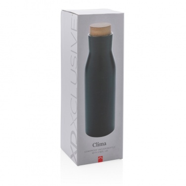 Logo trade promotional merchandise photo of: Clima leakproof vacuum bottle with steel lid