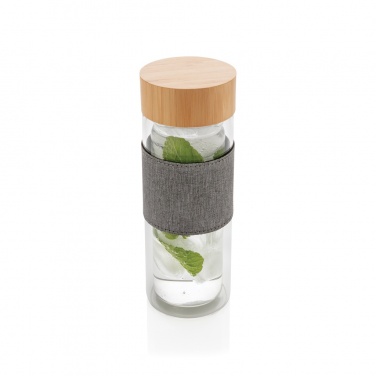 Logotrade corporate gifts photo of: Impact double wall borosilicate glass bottle