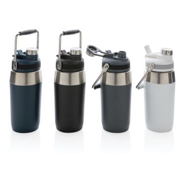 Logotrade promotional products photo of: Vacuum stainless steel dual function lid bottle 500ml