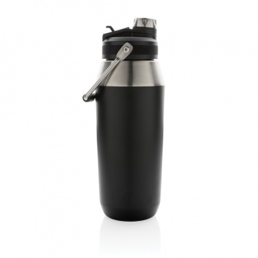 Logo trade promotional products image of: Vacuum stainless steel dual function lid bottle 1L