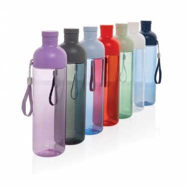 Logo trade promotional giveaway photo of: Impact RCS recycled PET leakproof water bottle 600ml