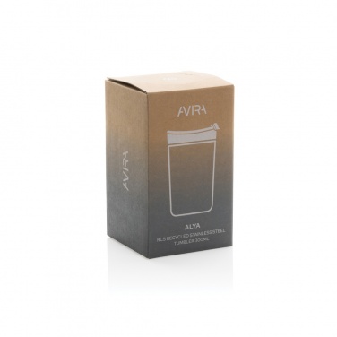 Logo trade corporate gifts picture of: Avira Alya RCS Re-steel tumbler 300 ml
