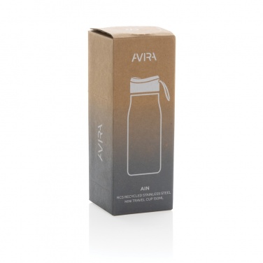 Logo trade advertising products picture of: Avira Ain RCS Re-steel 150ML mini travel bottle