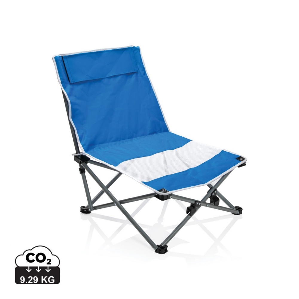 Logotrade promotional item image of: Foldable beach chair in pouch