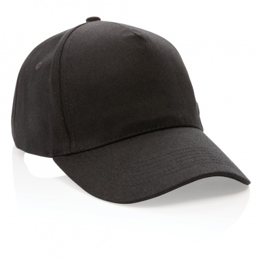Logo trade promotional gift photo of: Impact 5panel 280gr Recycled cotton cap with AWARE™ tracer
