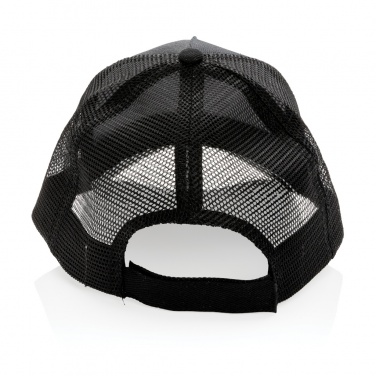 Logotrade promotional merchandise image of: Impact AWARE™ Brushed rcotton 5 panel trucker cap 190gr