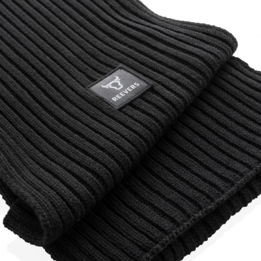 Logotrade promotional giveaway image of: Impact AWARE™ Polylana® knitted scarf 180 x 25cm