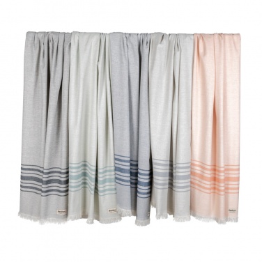 Logo trade promotional items image of: Ukiyo Yumiko AWARE™ Hammam Towel 100 x 180cm