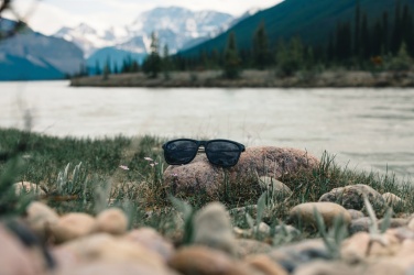 Logotrade business gift image of: Swiss Peak RCS rplastic polarised sunglasses